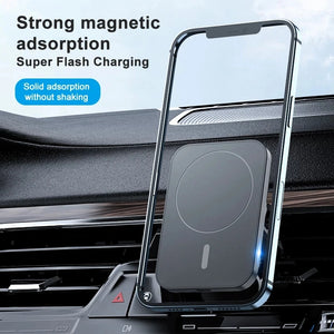 Smart Induction Car Phone Holder With Wireless Charger