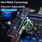 Intelligent Mobile Phone Holder Magnetic Vacuum Adsorption Car Bracket Universal 360° Rotation Double-Sided Adsorption Mount