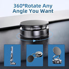 Adjustable Vacuum Magnetic Phone Holdersuction Cup Phone Mount for Magsafe, Portablecell Phone Holder for Car,Makeup/Gym/Mirror, Fitfor All Iphone Iphone 11 and above Fathersdaygift
