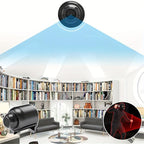Intelligent High-Definition Camera, IP Camera, Internal Security, Baby Monitor, Movie Shooting,Anytime, Anywhere, Butler'S Good Helper Can Remotely View